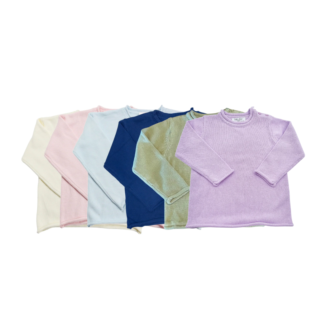 Jack o Lantern Applique Rollneck Sweater