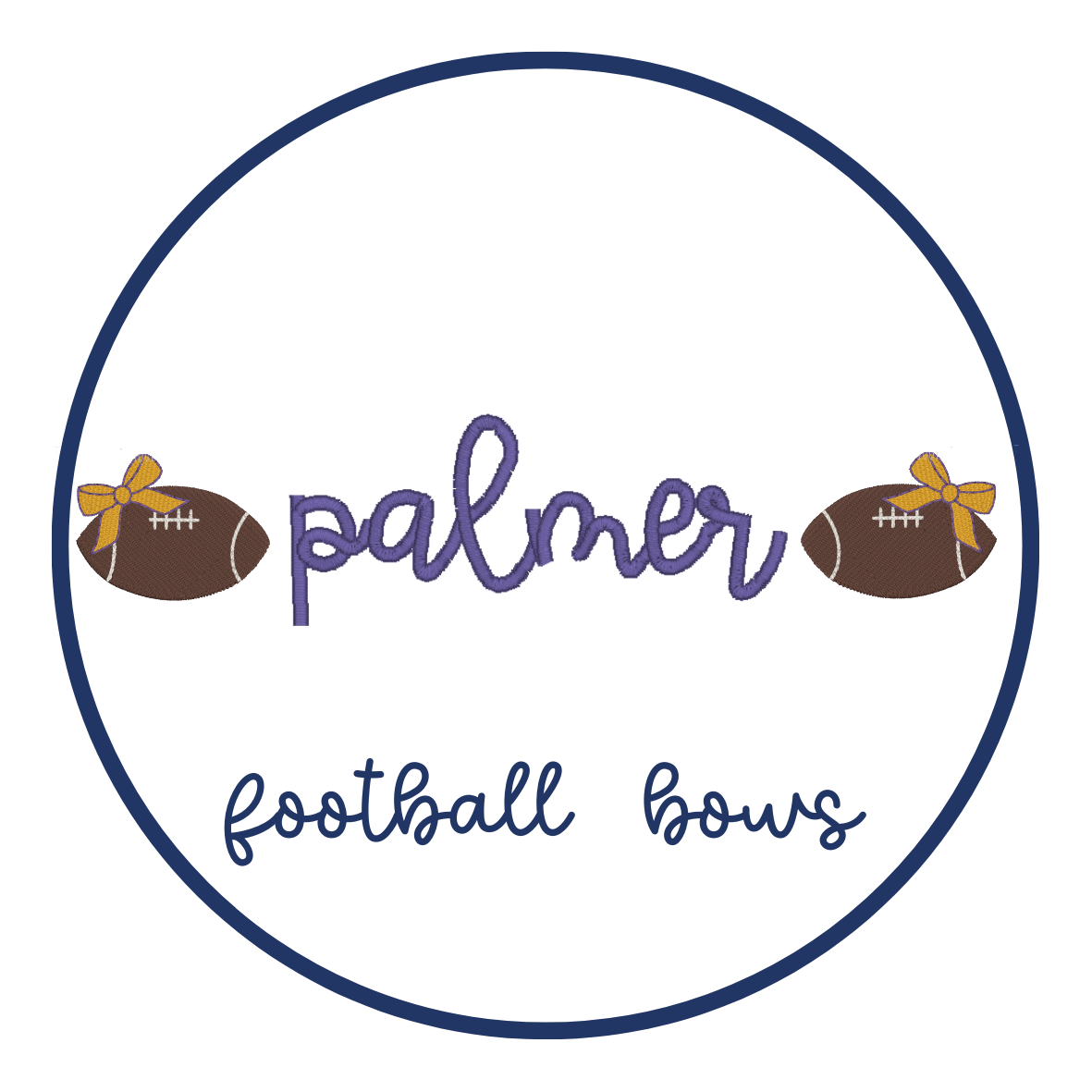 Football Bows