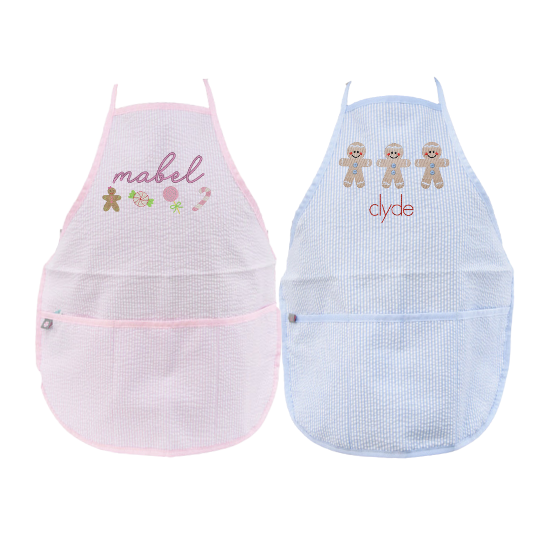 Seersucker Apron
