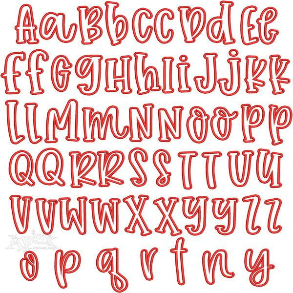 Juniper Applique Font