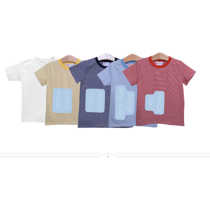 Knit Stripe Short Sleeve Shirt
