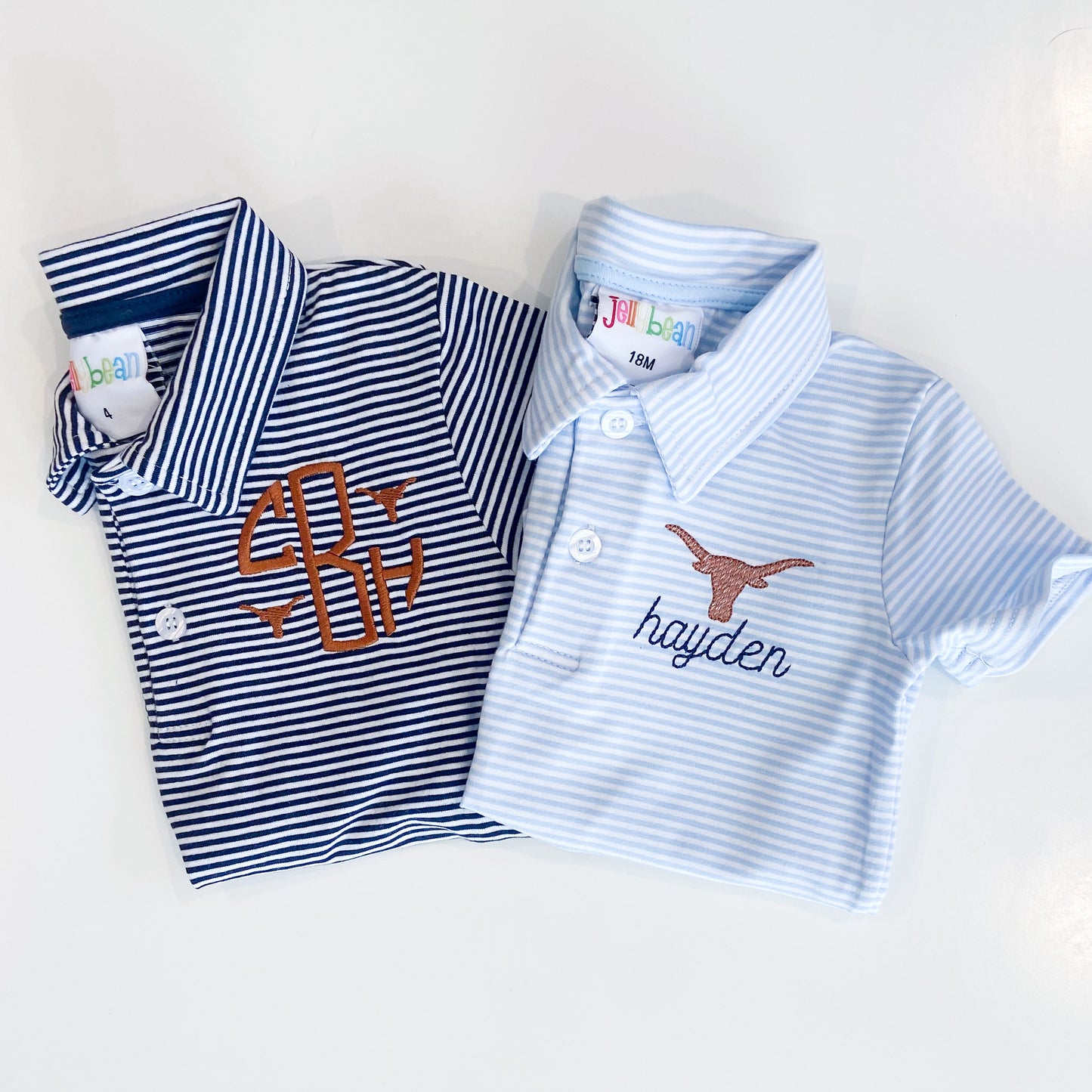 Boys Striped Polo
