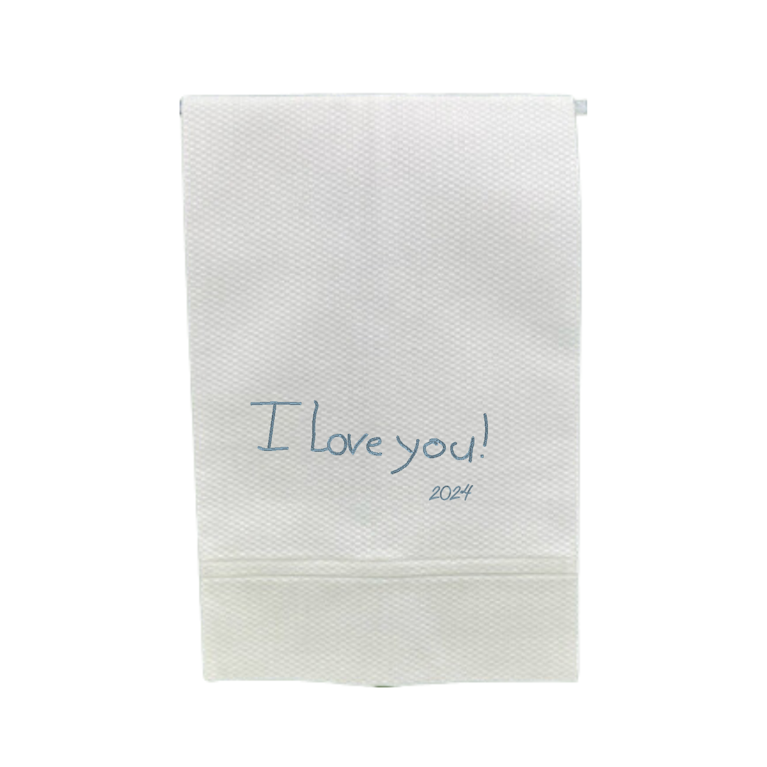 Custom Handwritten Hand Towel