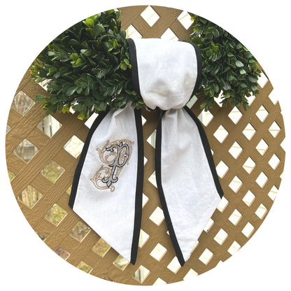 Wreath Sash