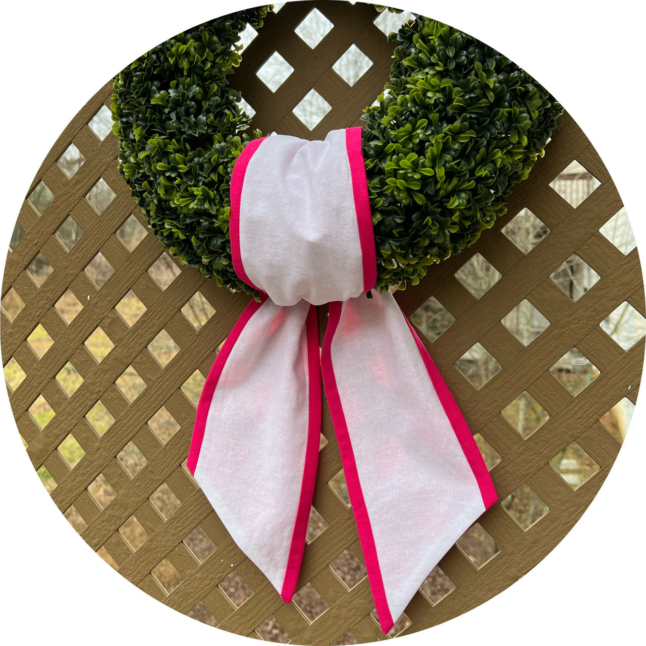 Wreath Sash