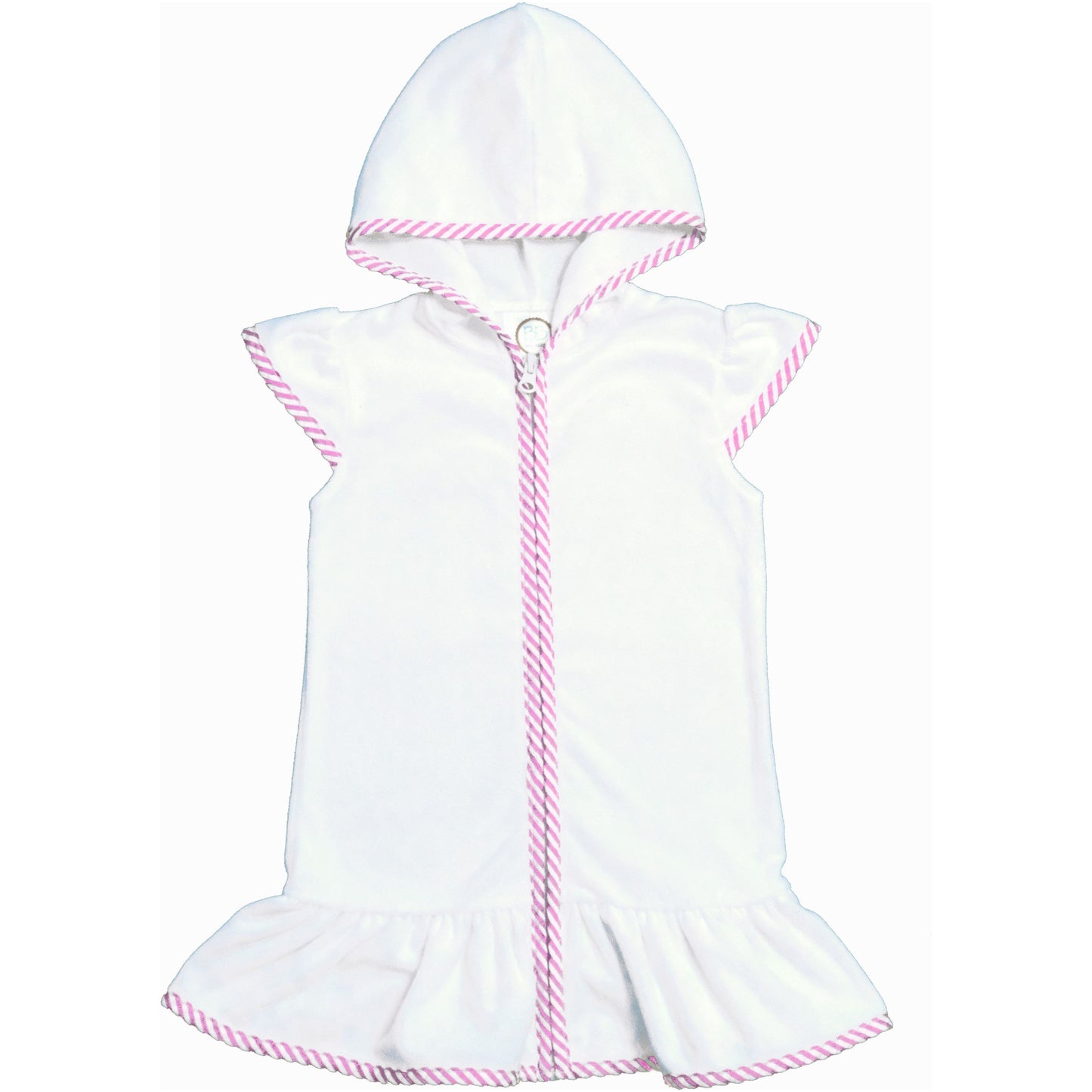 Girl's Terry Cloth Swim Cover Up Dress