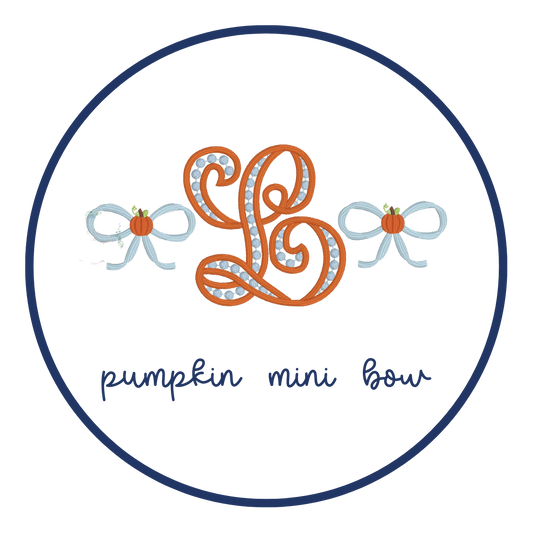 Pumpkin Mini Bow