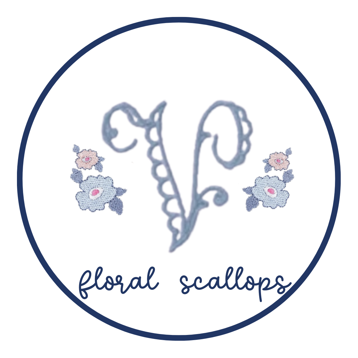 Floral Scallops