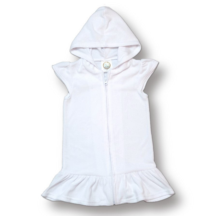 Girl's Terry Cloth Swim Cover Up Dress