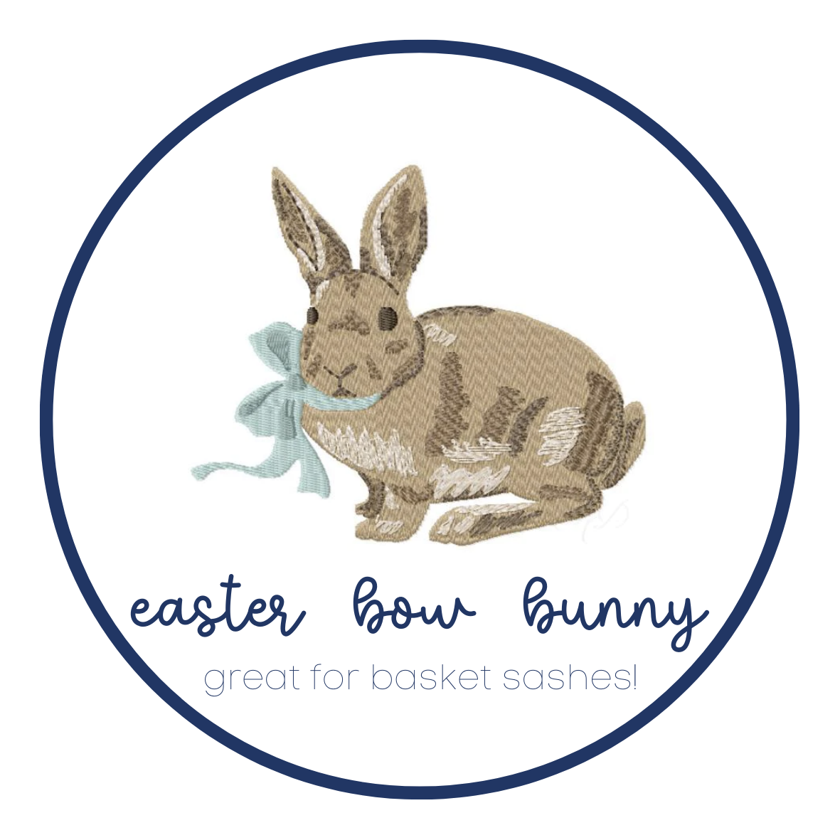 Easter Bow Bunny