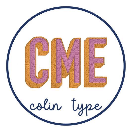 Colin Type Monogram