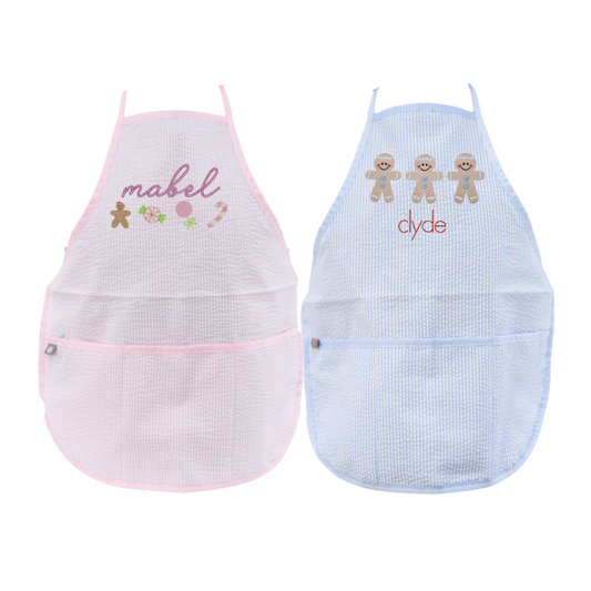 Seersucker Apron