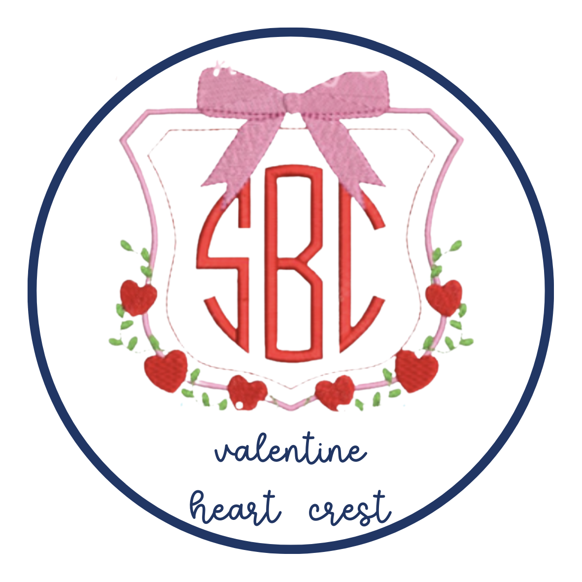 Valentine Heart Crest