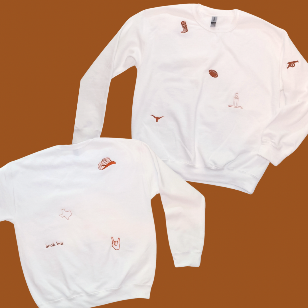 Longhorn Charm Sweatshirt