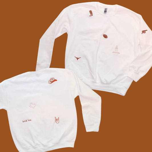 Longhorn Charm Sweatshirt