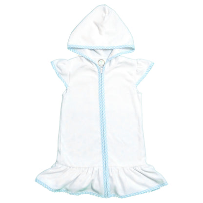 Girl's Terry Cloth Swim Cover Up Dress