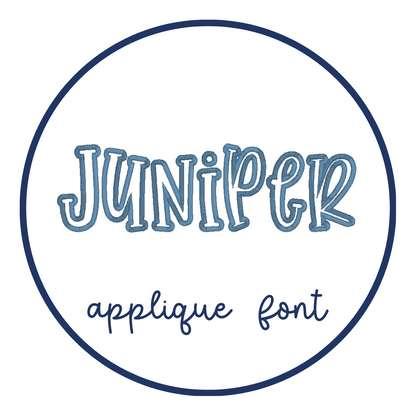 Juniper Applique Font
