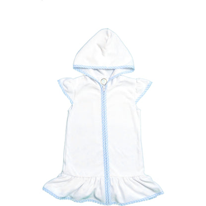 Girl's Terry Cloth Swim Cover Up Dress