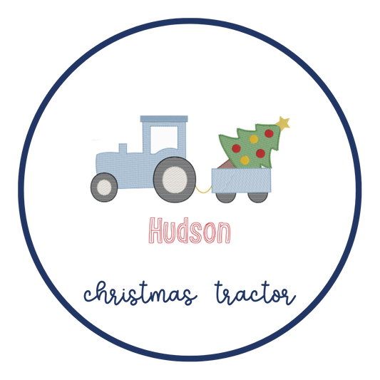 Christmas Tractor