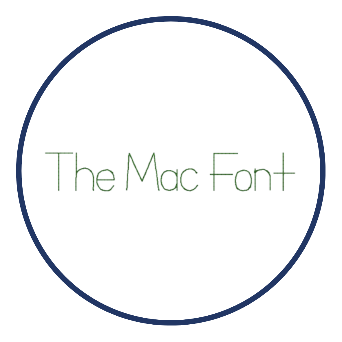 The Mac Font