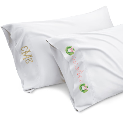 Embroidered Pillowcase