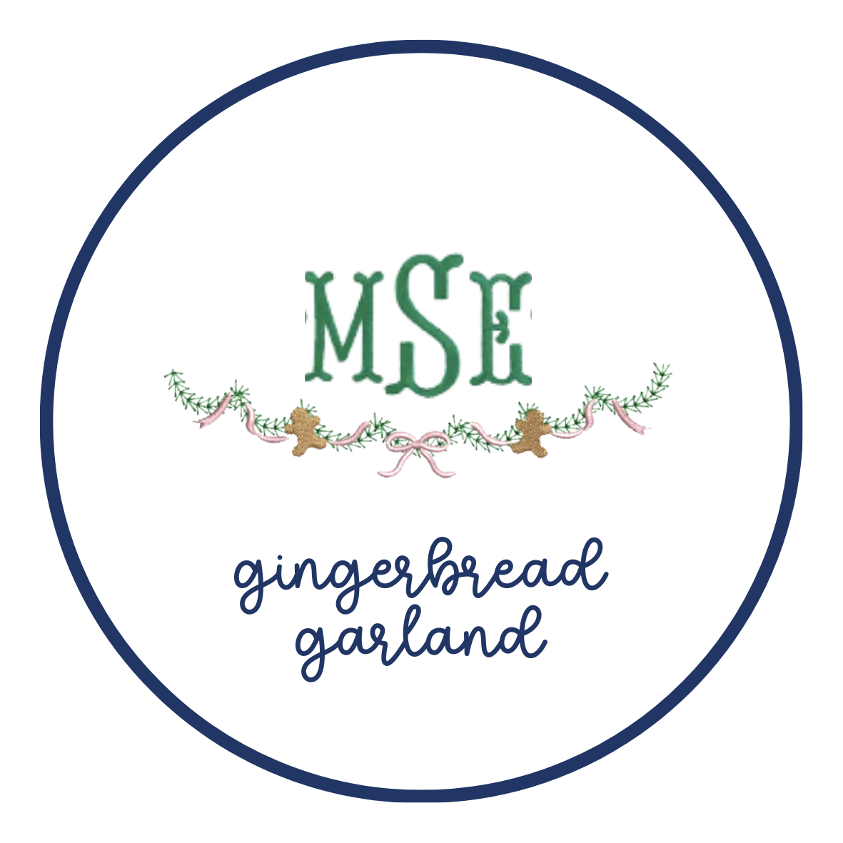 gingerbread garland