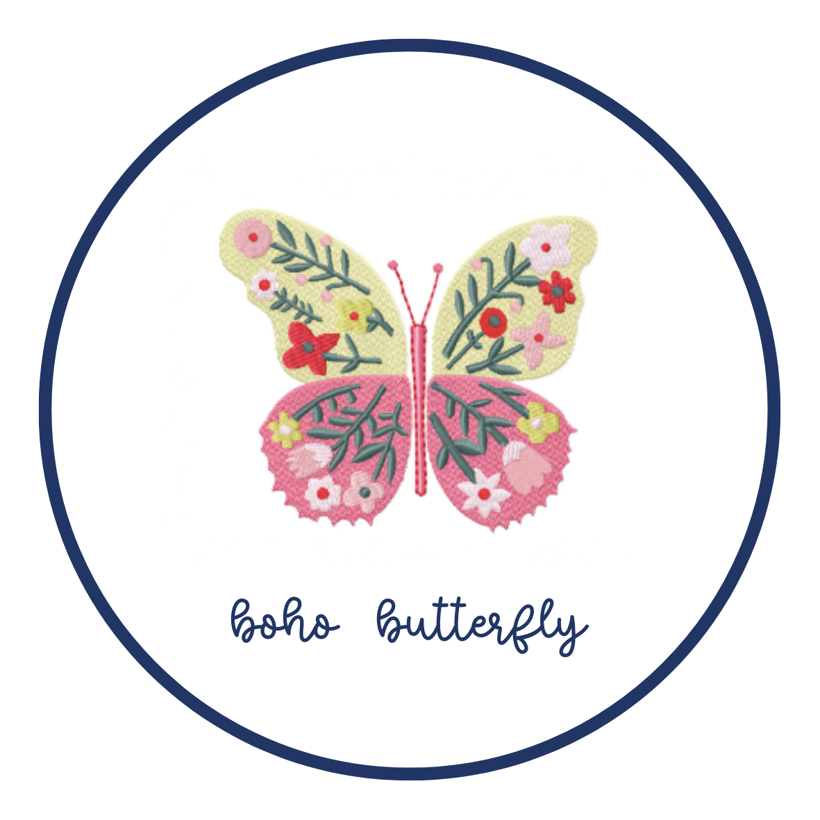 boho butterfly