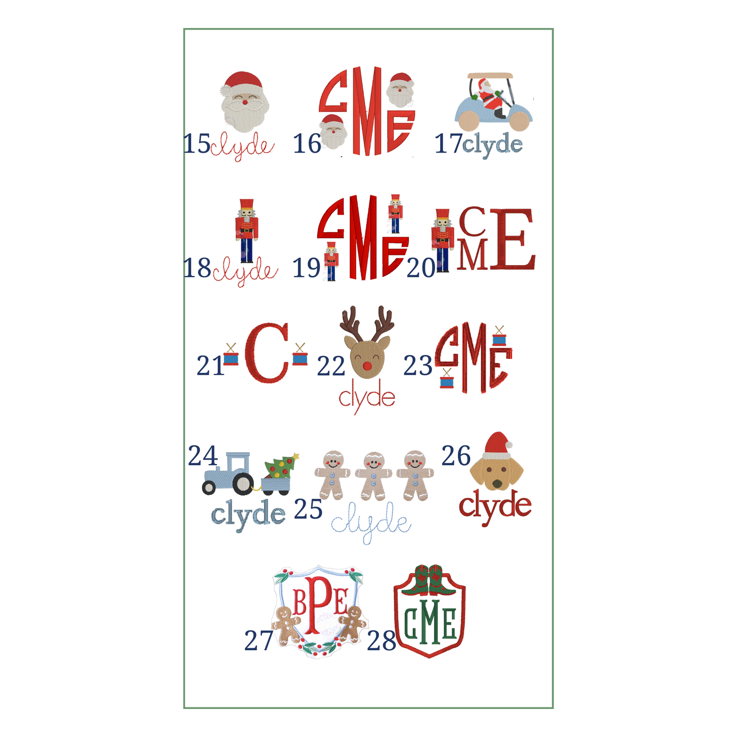Red Seersucker Santa Sack