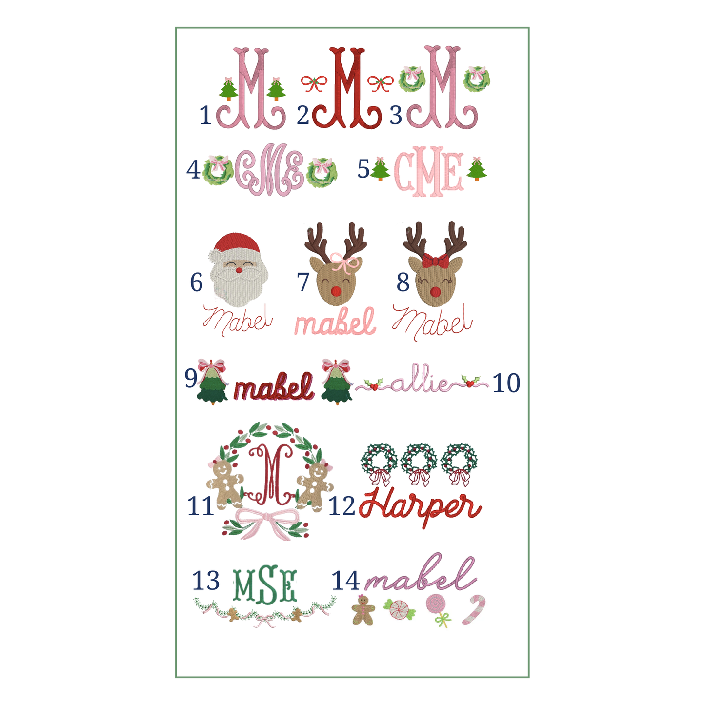Red Seersucker Santa Sack