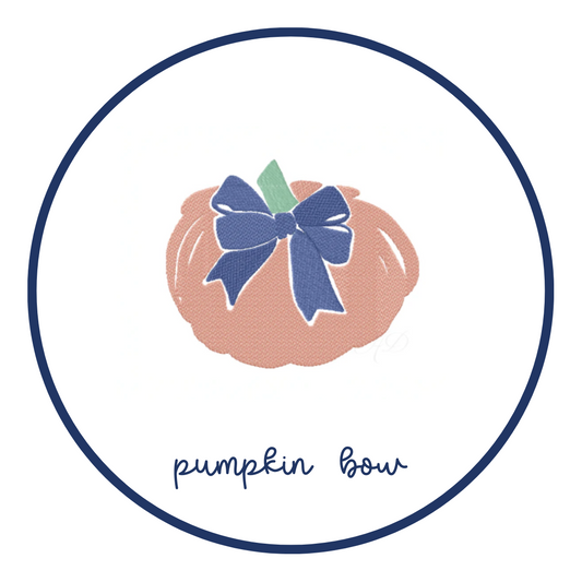 pumpkin bow